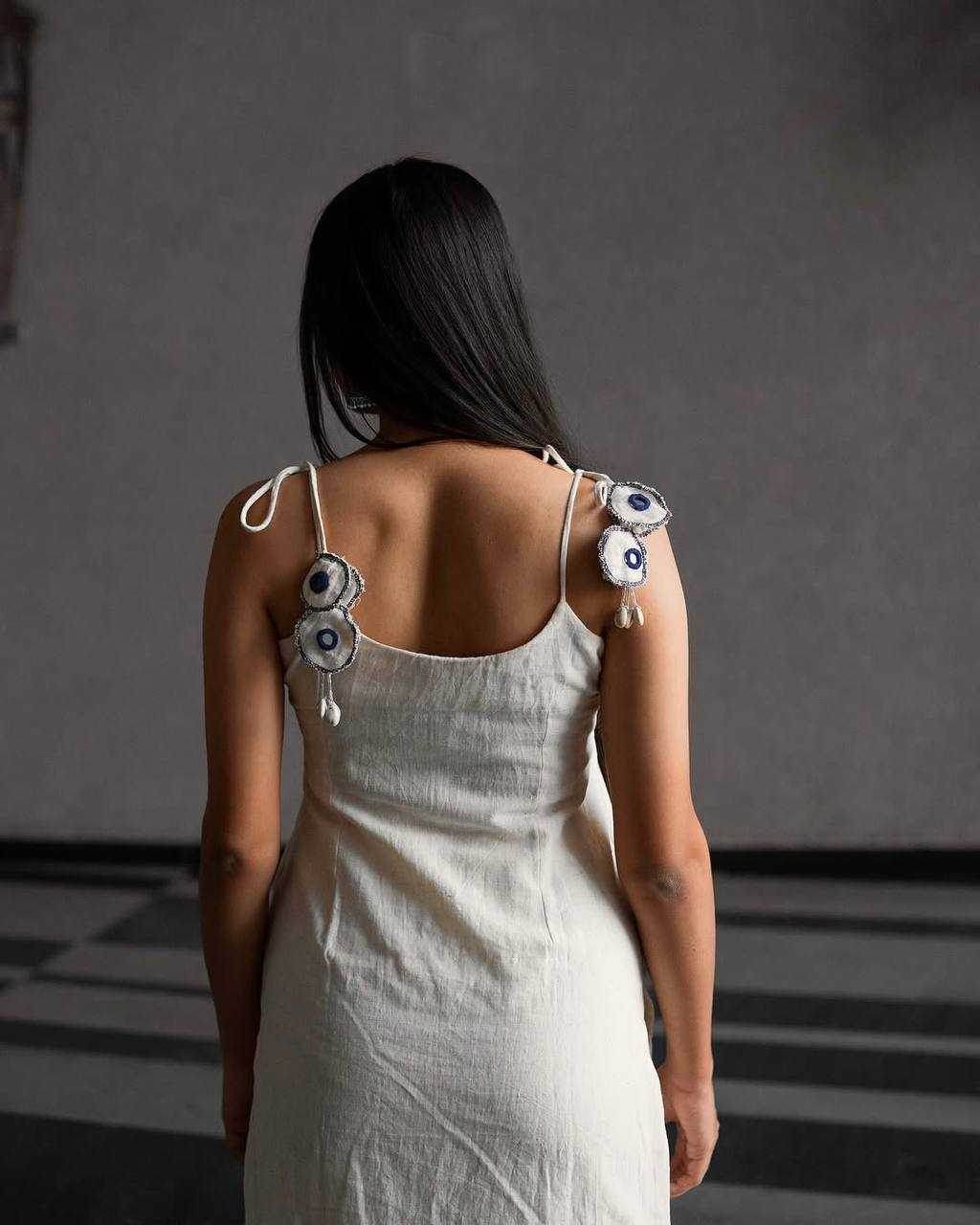 Heavy Roman Silk Mirror Work Sleeveless Kurti - MYLUXURY LANE ENTERPRISE